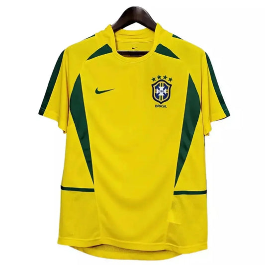 Brazil Retro 2002 Home Jersey